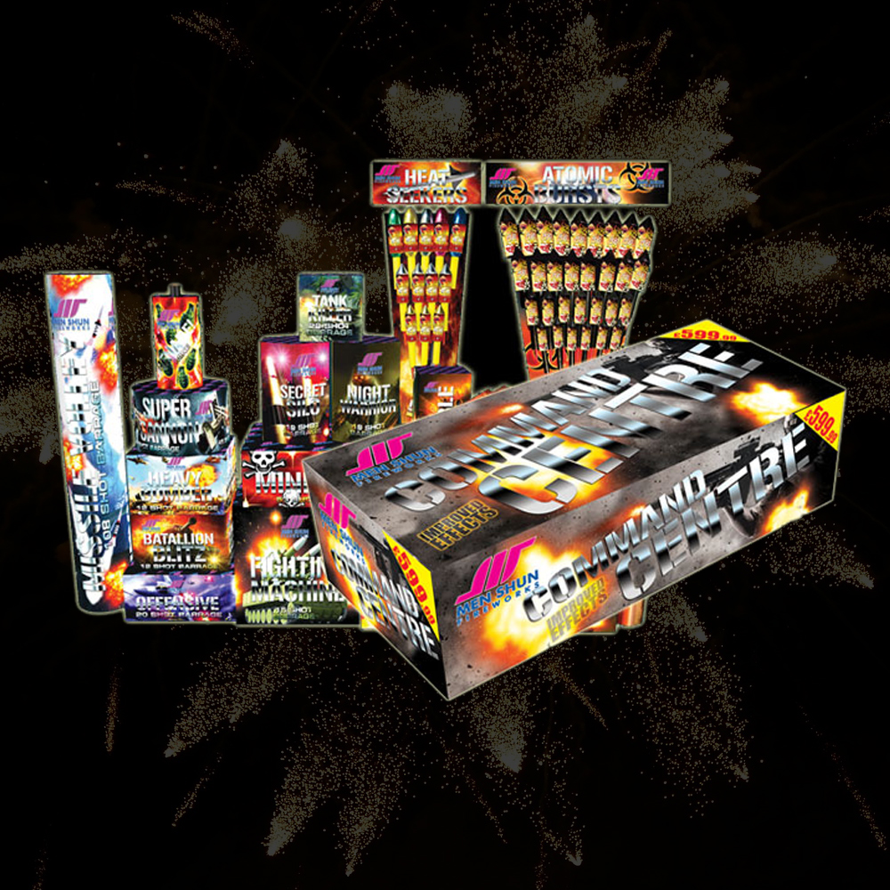 The Fireworks Store - COMMAND CENTRE SELECTION BOX