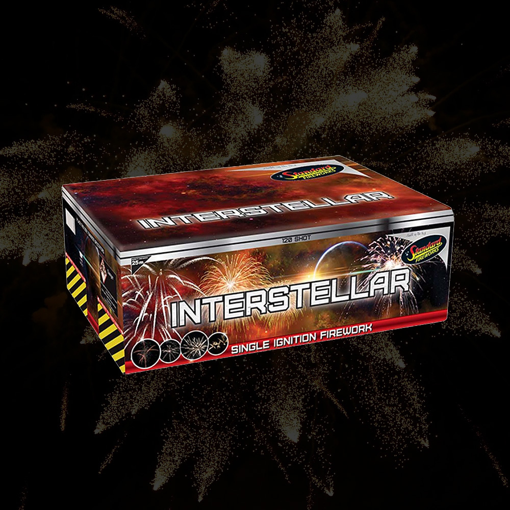 The Fireworks Store - INTERSTELLAR Single Ignition Firework