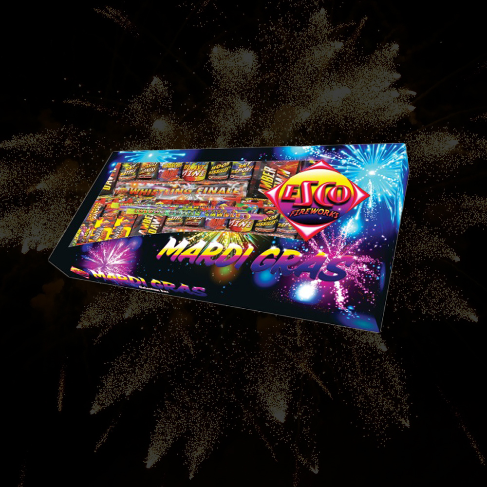 The Fireworks Store - MARDI GRAS SELECTION BOX 