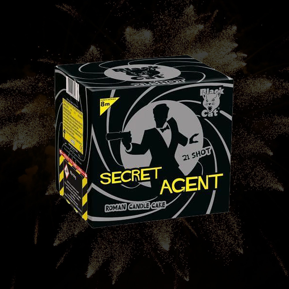 The Fireworks Store - Secret Agent  £20.00 with Free UK Delivery